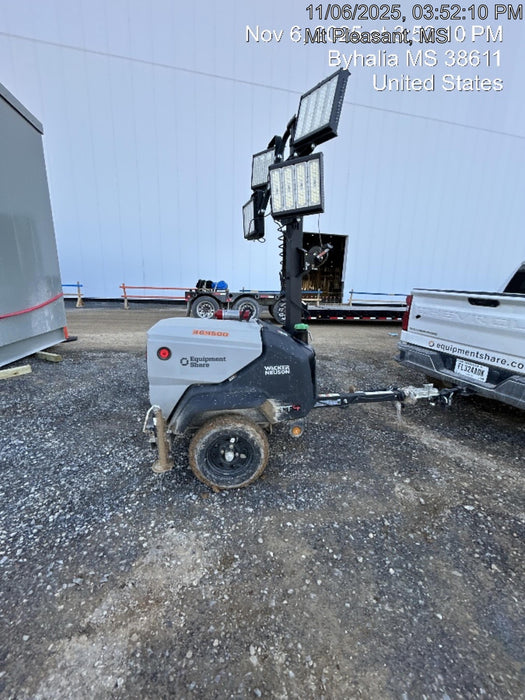 2024 Wacker Neuson LTT4 Diesel, Kohler KDW702, Deep Sea Controller, Auto Start, LED 320W, Bypass Outlet, T3