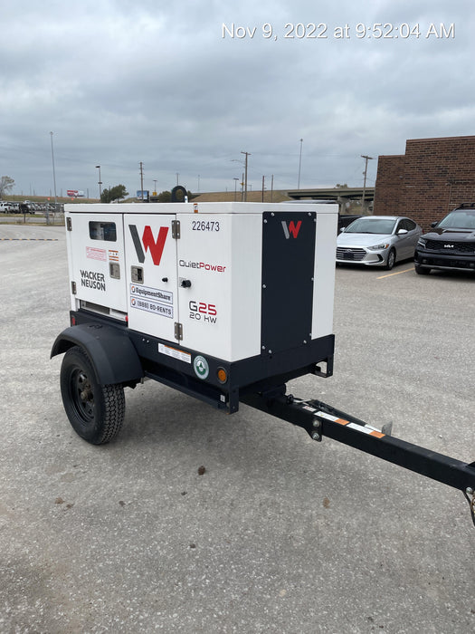 2022 WACKER NEUSON G25