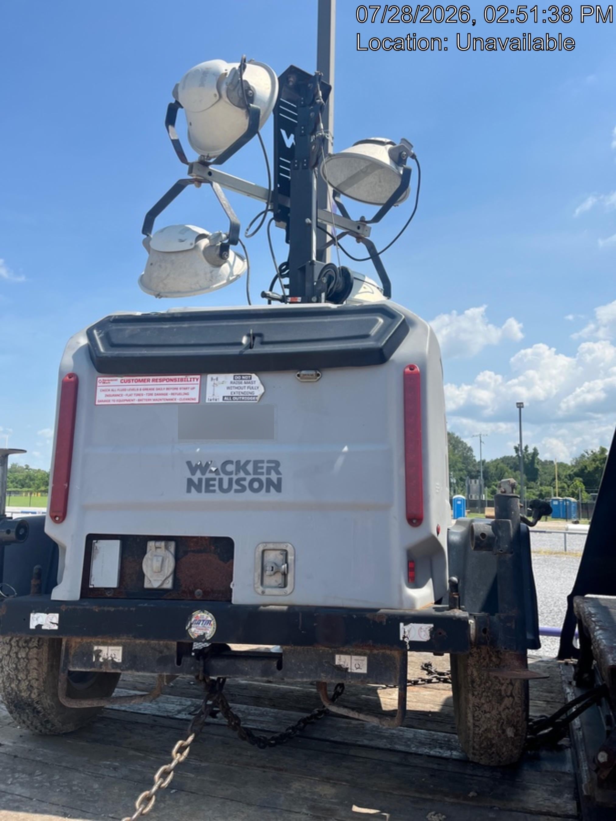2019 Wacker Neuson LTV6L-MH Standard Options, ES Track Hardware, Fuel Level Sensor
