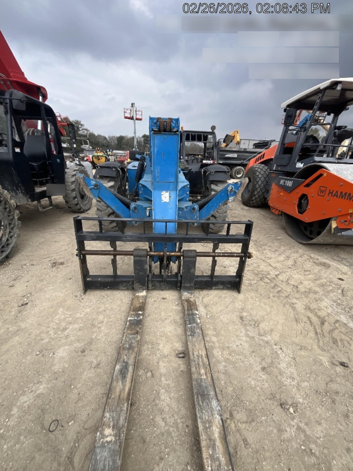 2017 Genie GTH-1056 Genie GTH1056, Solid Tires, 60" carriage, Light Kit, Open ROPS