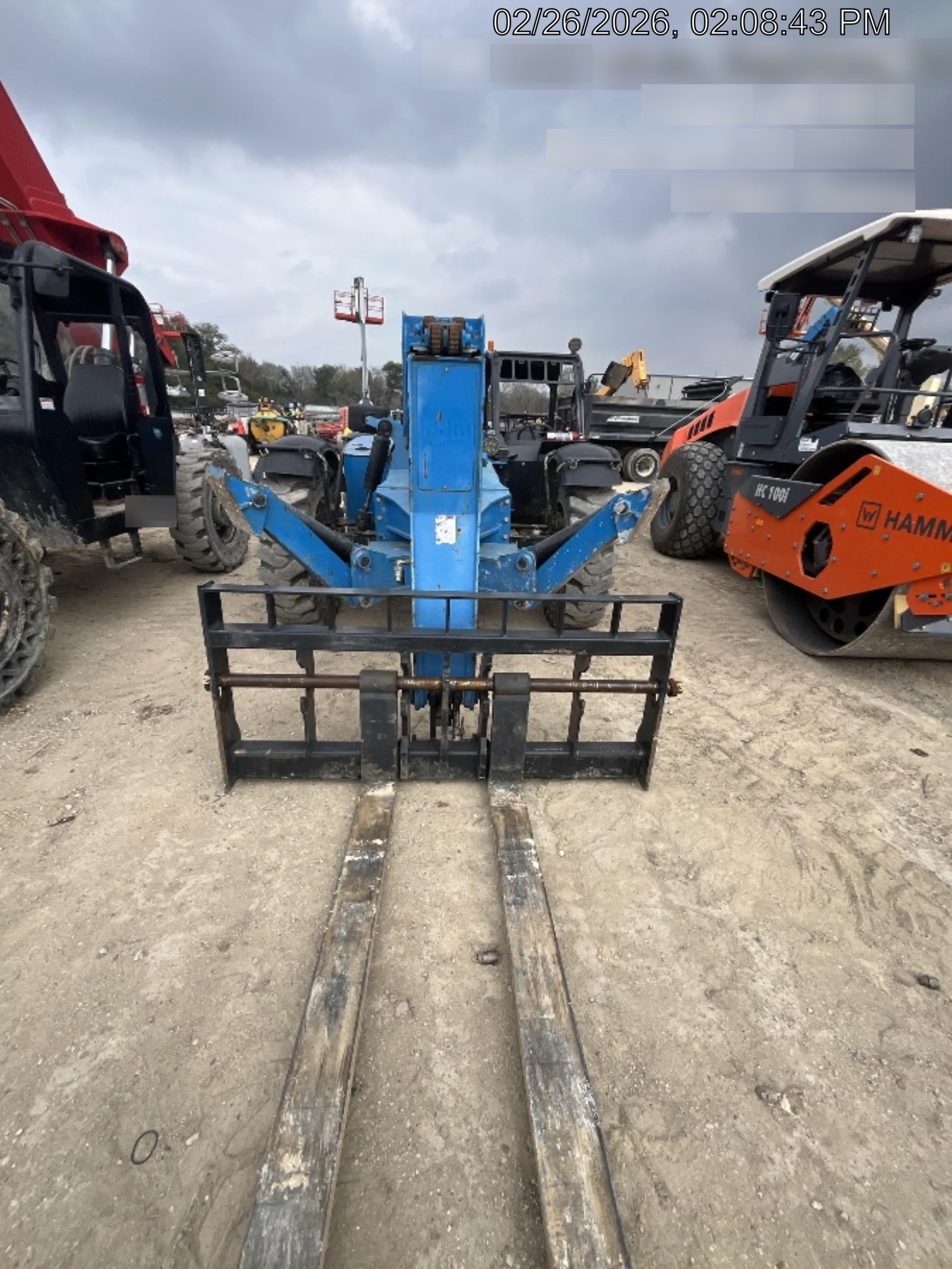 2017 Genie GTH-1056 Genie GTH1056, Solid Tires, 60" carriage, Light Kit, Open ROPS