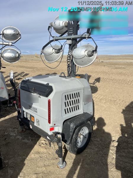 2018 Wacker Neuson LTV6L-MH Wacker Neuson LTV6L Mobile Light Tower w/Fuel Level Sensor Installed