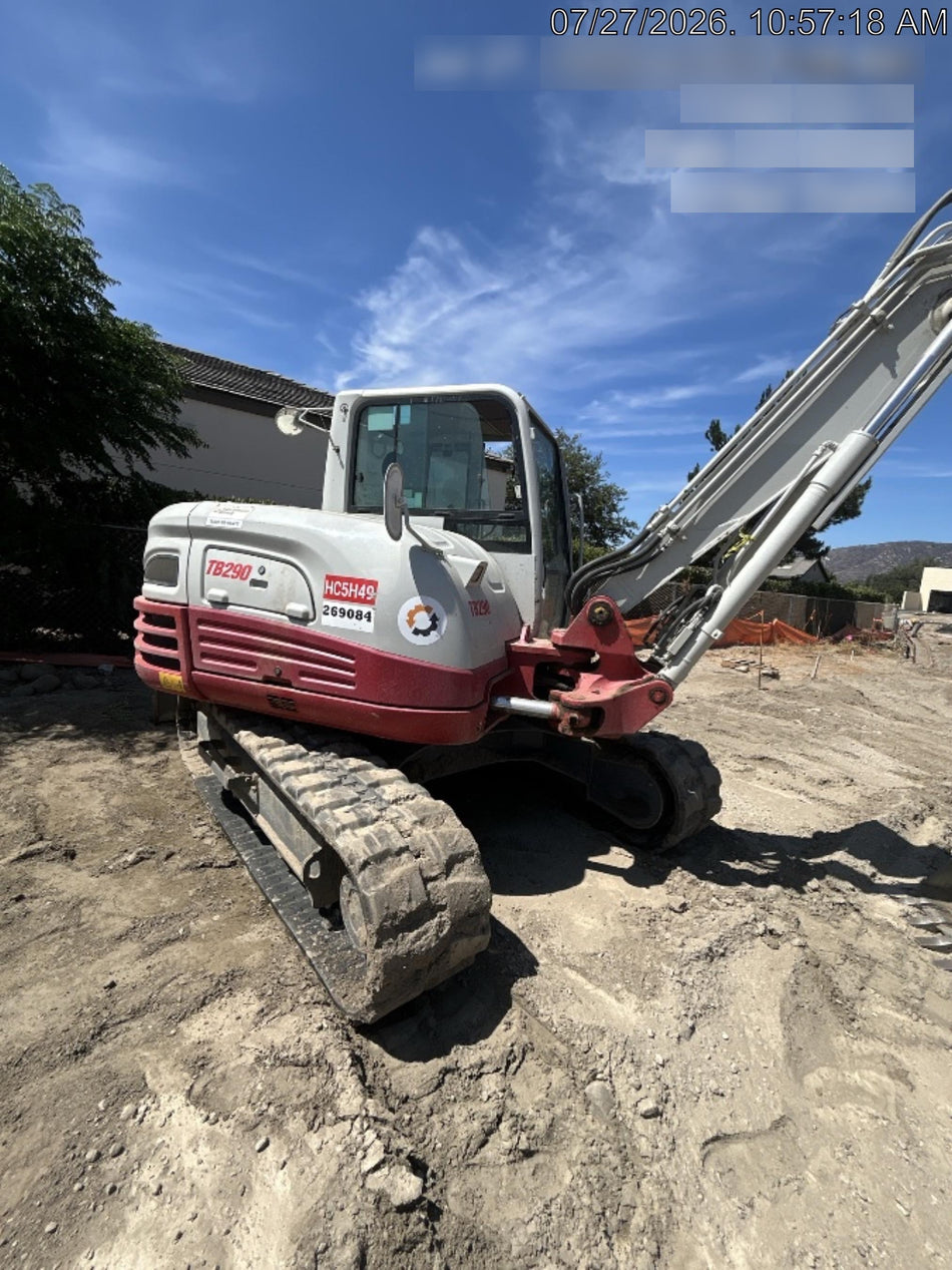 2022 TAKEUCHI TB290-CR