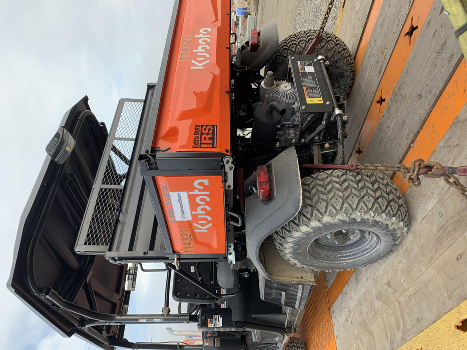 2020 Kubota RTV-X1140W-H Canopy, 4-Seater, Diesel, Windshield Acrylic Clear, Strobe Light, Backup Alarm