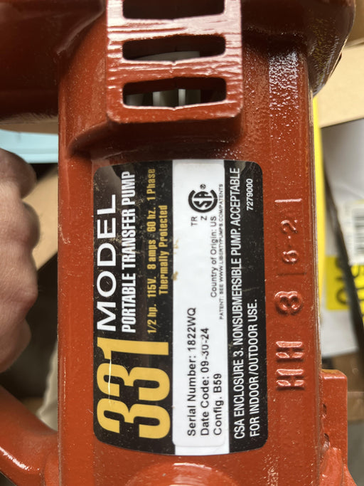 2024 LIBERTY PUMP 331