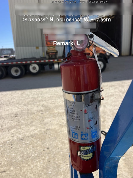 2017 Genie GS-1930 Genie GS-1930 Lift w/Fixed Rail and Chain Entry