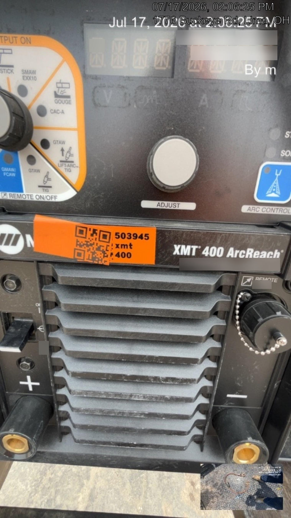 2025 MILLER ELECTRIC XMT 400