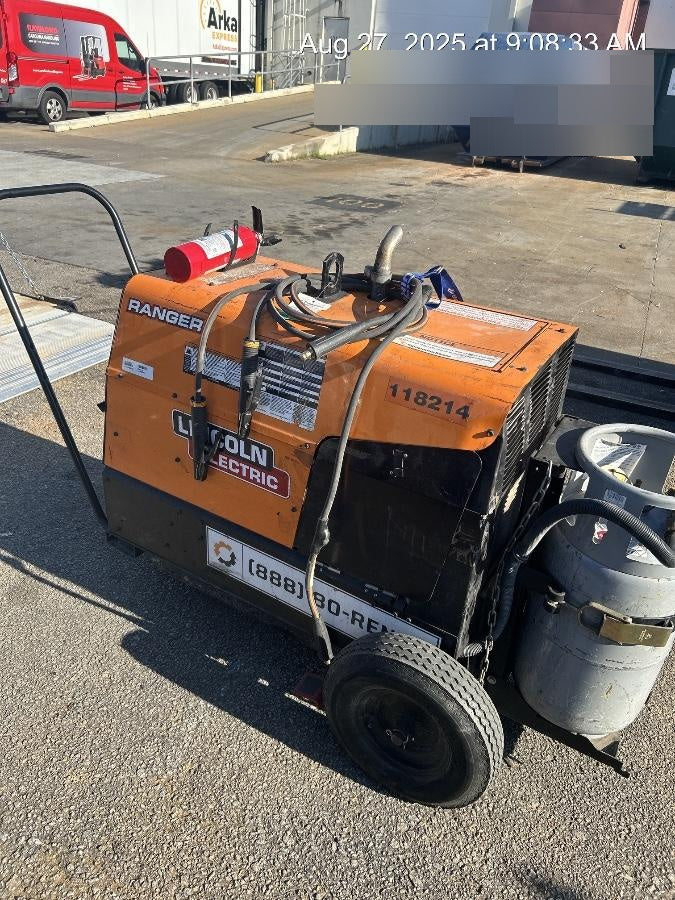 2020 Lincoln Electric Ranger 305 LPG Kohler Engine, One-Pak