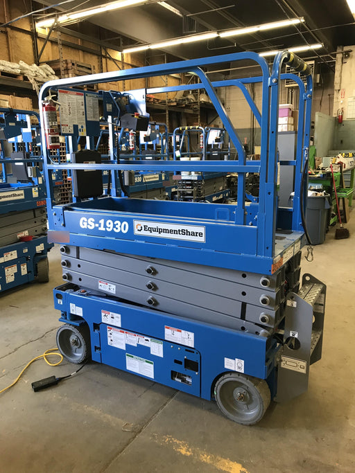 2019 Genie GS-1930 Fixed rails with chain Entry