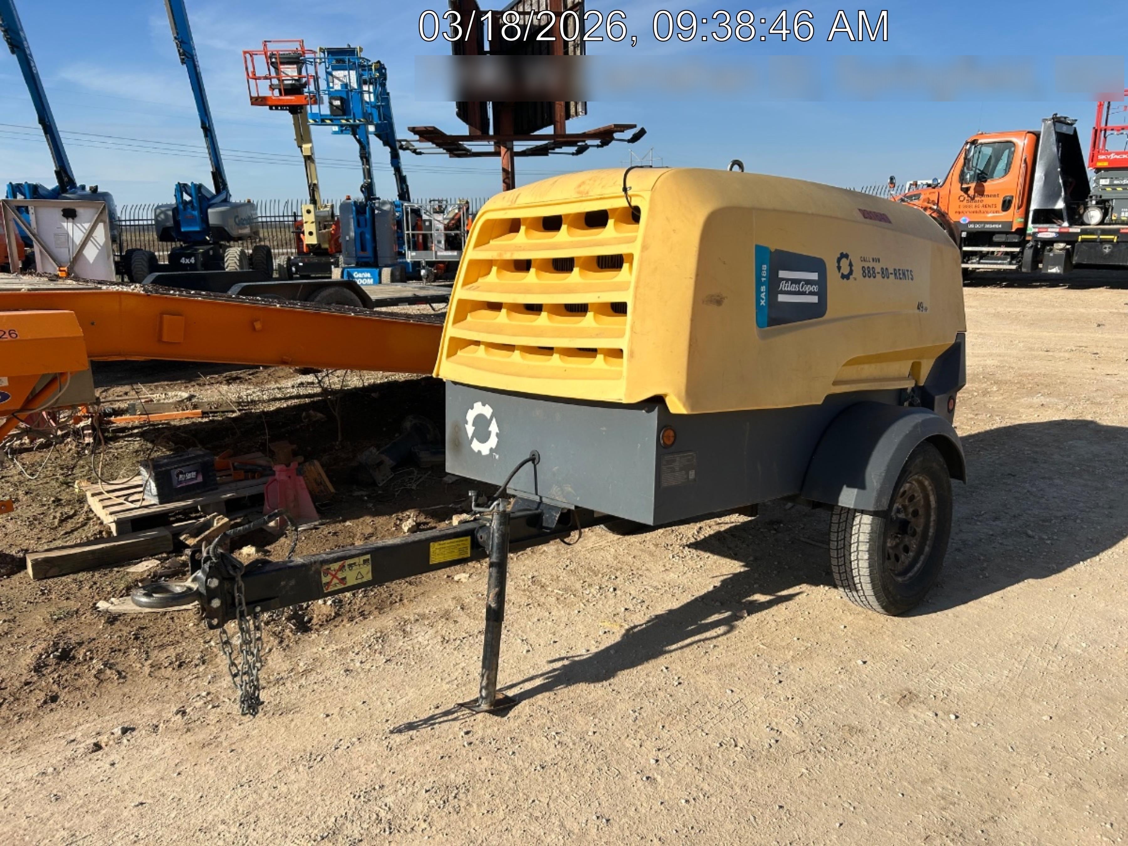 2022 ATLAS COPCO XAS188 CWK