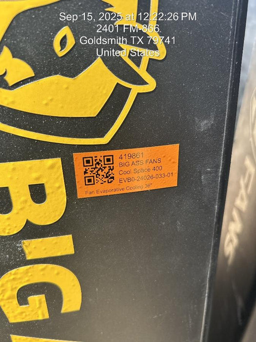 2024 BIG ASS FANS Cool Space 400