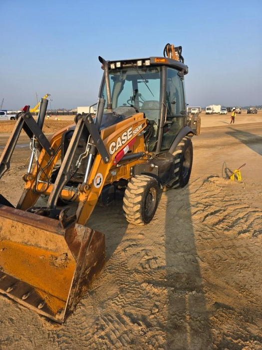 2020 Case 580N EP - Extendable Backhoe Cab/Heat/Air, 4WD, Extendable Stick, Pilot Controls, 2 Way Hydraulics, Ride Control, TAG Manual QC