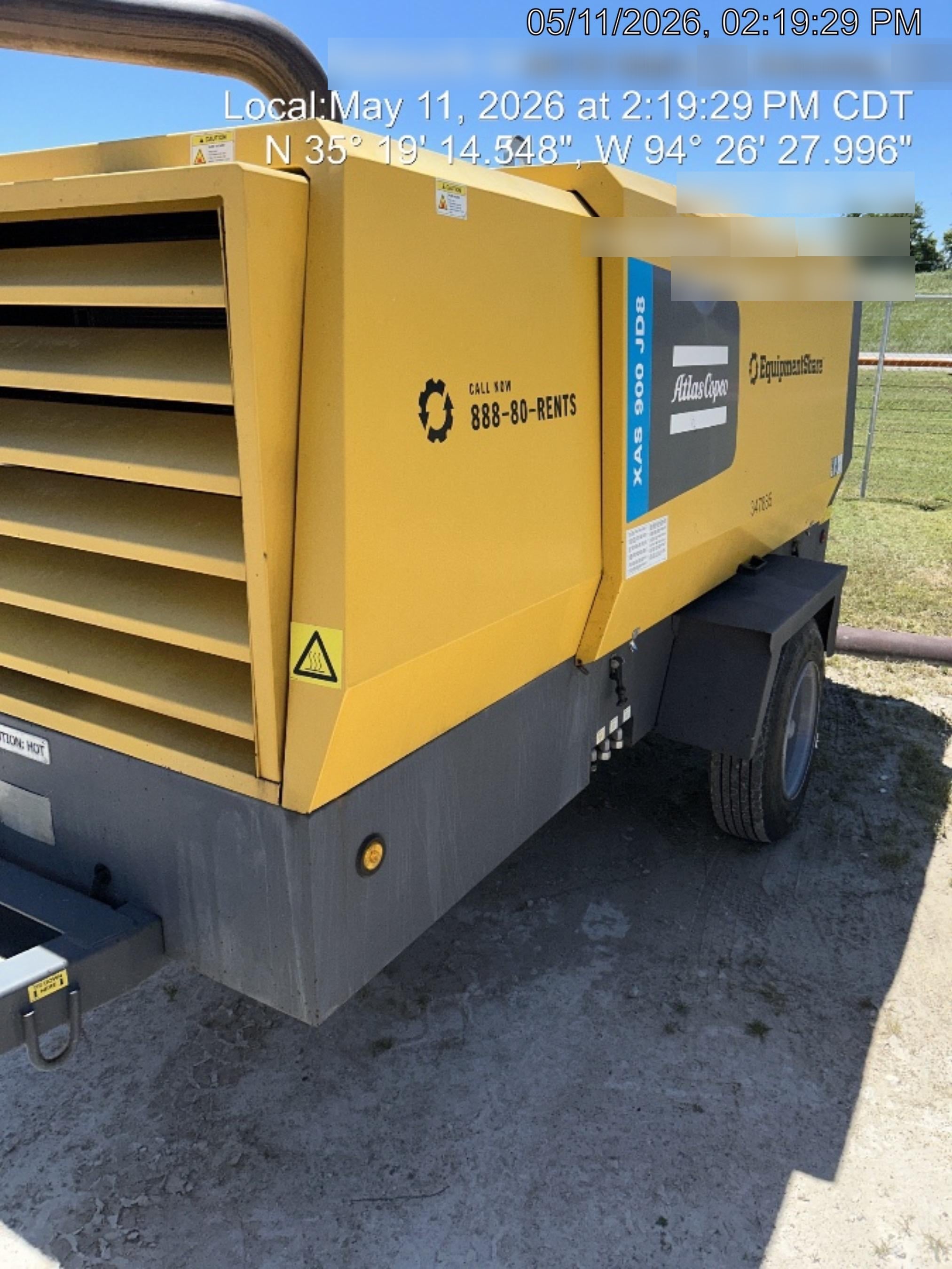 2023 ATLAS COPCO XAS 900