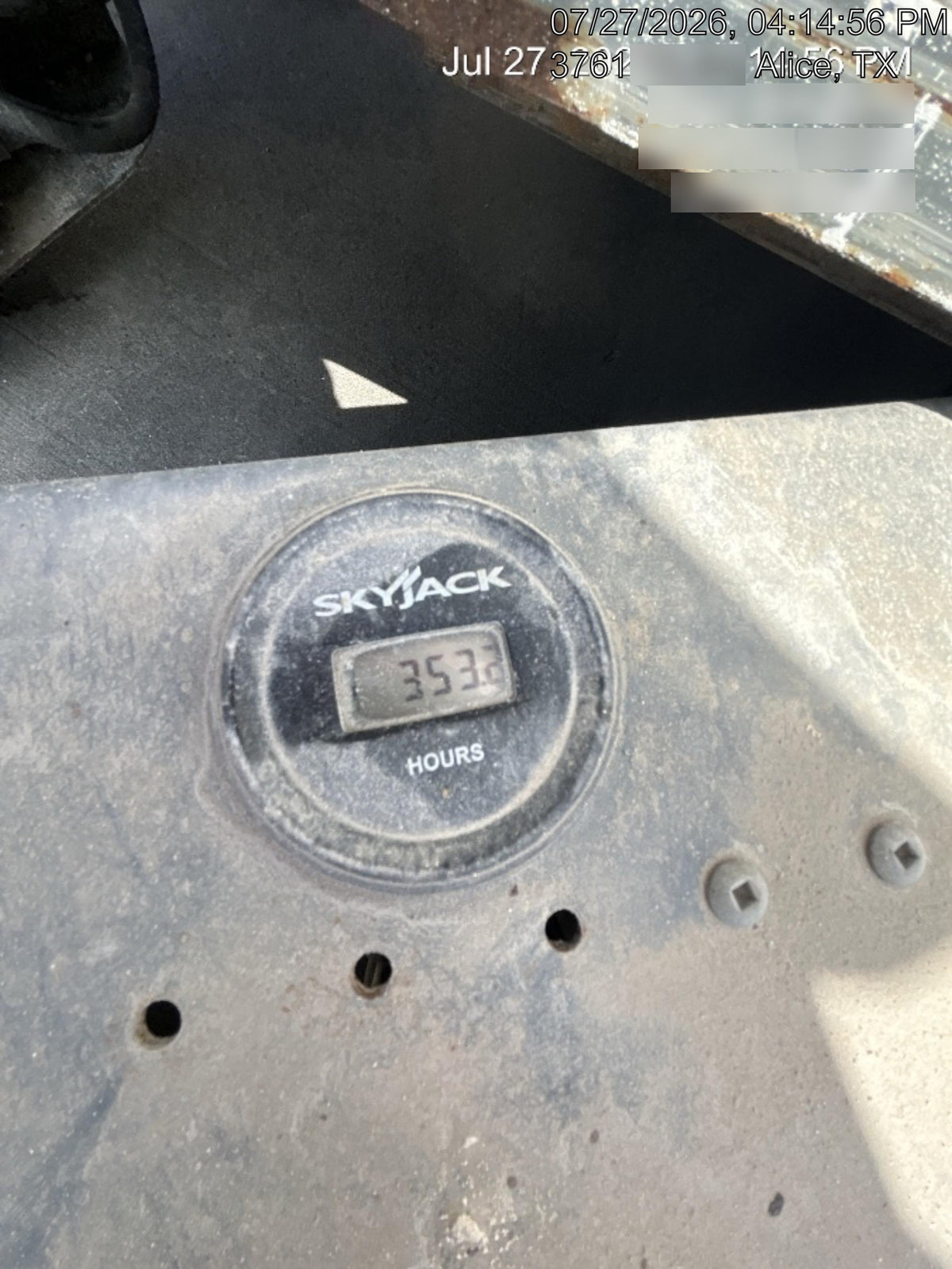 2019 Skyjack SJIII-3219 Standard Options
