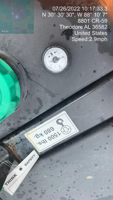 2022 Allmand NLV3GR (4) LED Light Fixture 350W, 23' Vertical Mast, 3kW Prime, Towable, Deep Sea L401, Leveling Jacks, Yanmar T4F 5.8hp