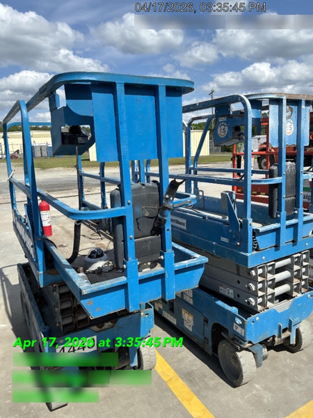 2018 Genie GS-1930 Genie GS-1930 w/Fixed Rail, Chain Entry