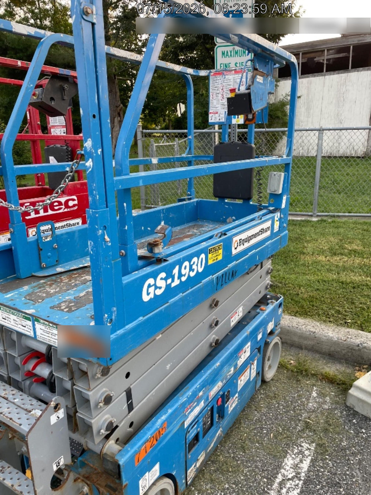 2020 Genie GS-1930 Standard Machine