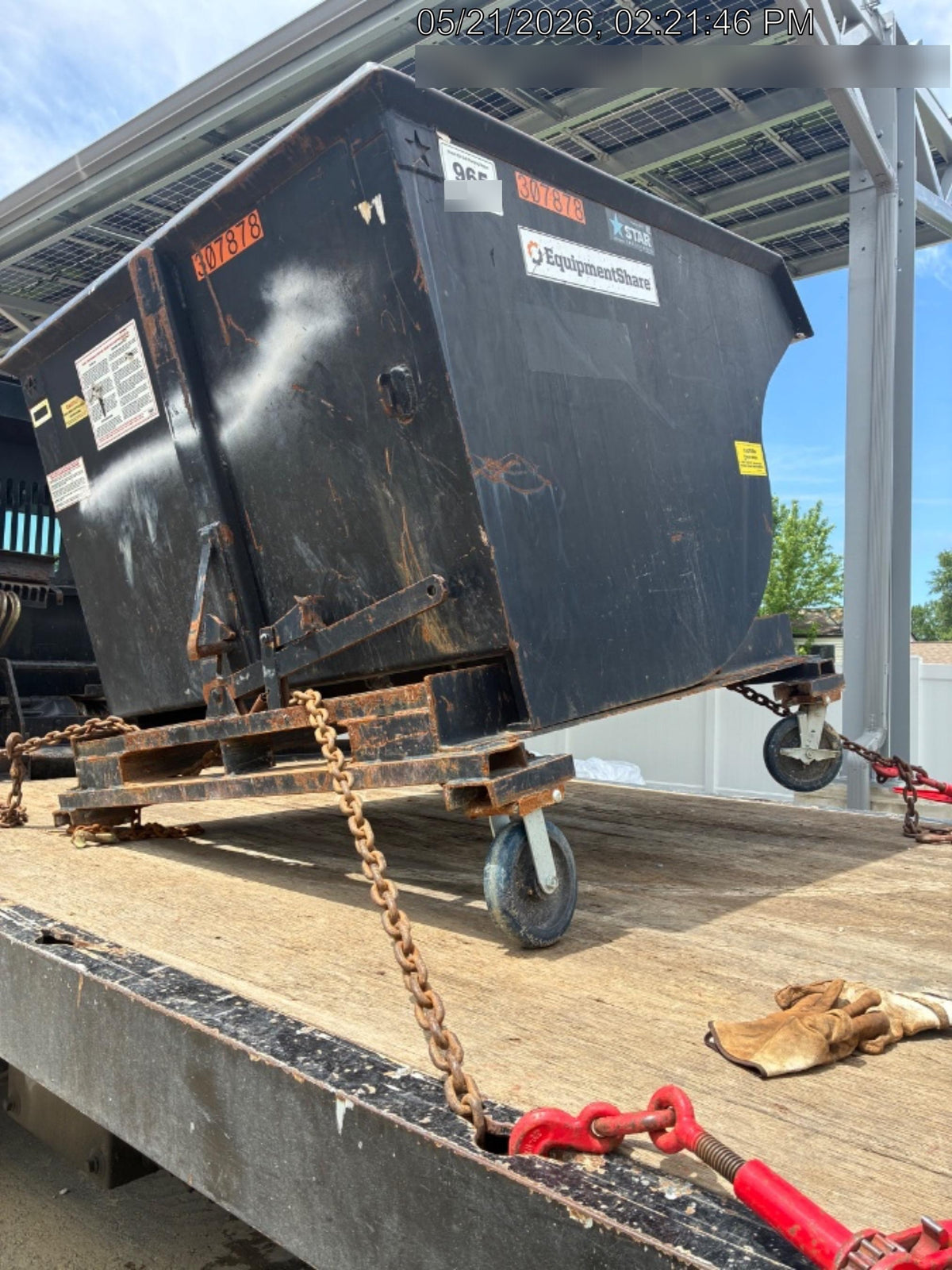 2023 STAR INDUSTRIES M-1820 - Self-Dump Hopper