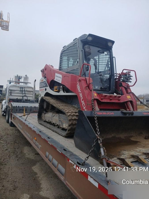 2020 Takeuchi TL12V2-CRH Cab, Rubber Track, & HF