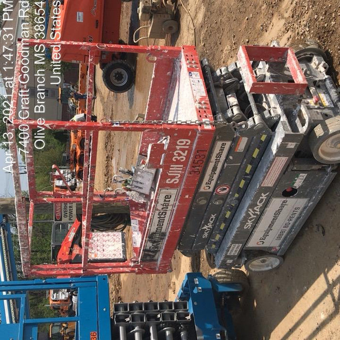 2019 Skyjack SJIII-3219 Standard Options, Trojan Batteries