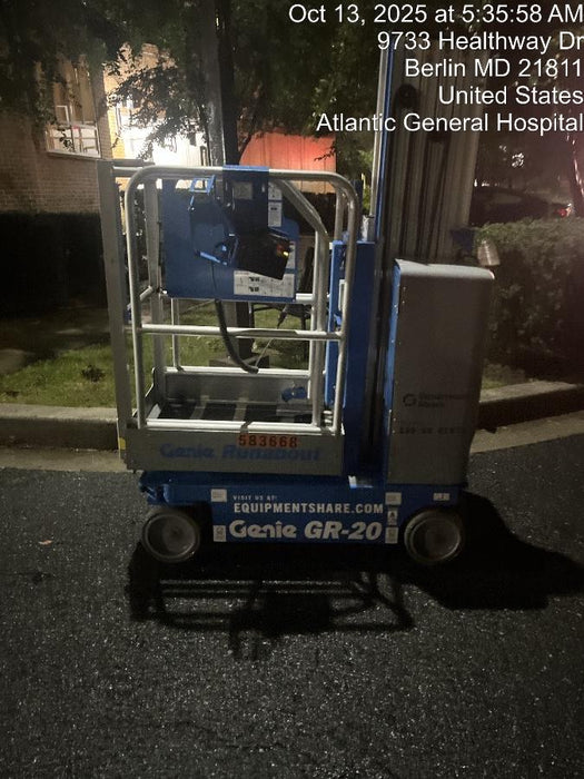 2025 GENIE GR-20