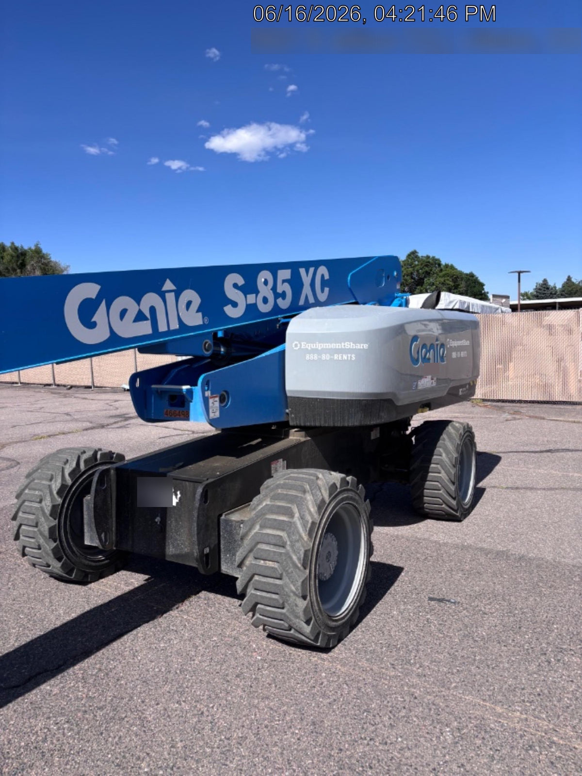 2024 GENIE S-85 XC