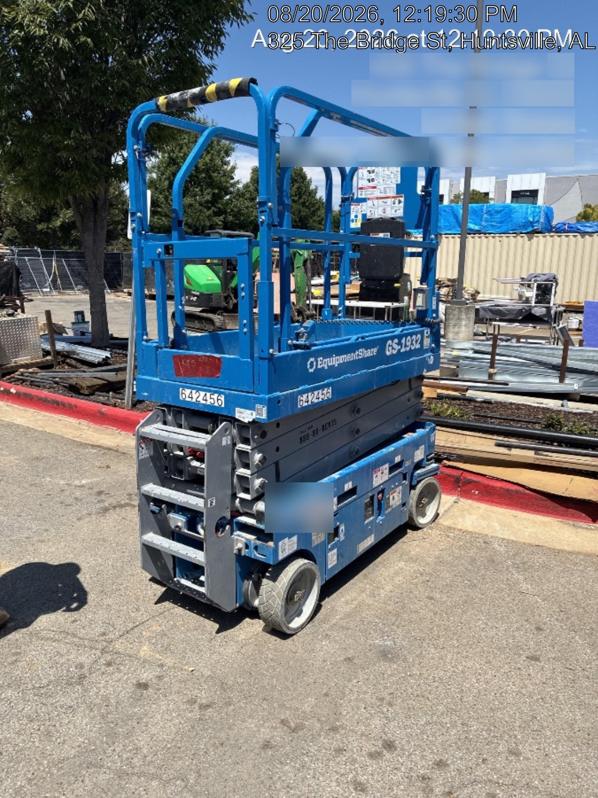 2020 Genie GS-1930 Fixed rails with chain entry gate - Pre A92.20