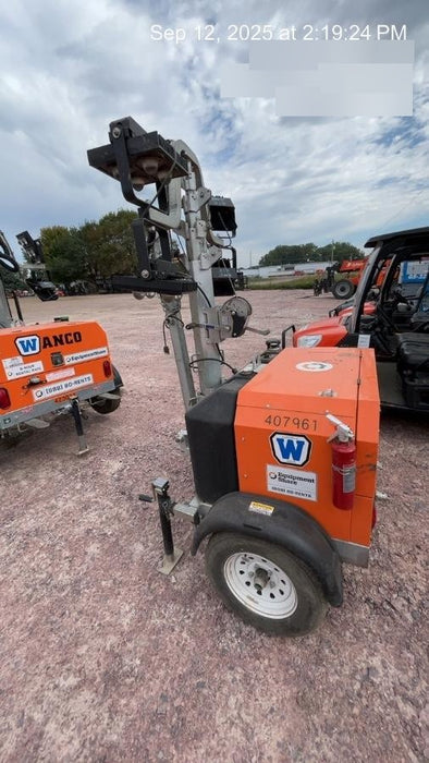 2024 Wanco WLTT-4MM4K Diesel, Deep Sea Controller, Shore Power Plug, Auto Start, (4) 350W LED Floodlights, 4kW Generator, 60 Gal Fuel Tank, 2" Ball, T3