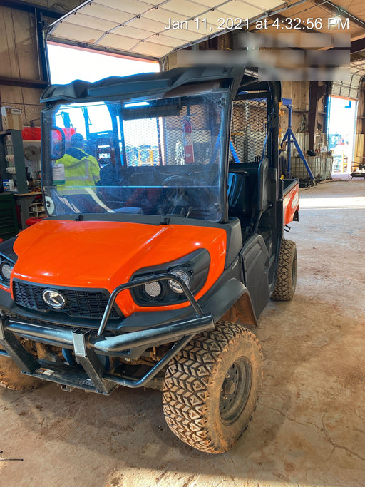 2019 Kubota RTV-XG850WL-H 4wd Utility Cart, Gas, 2 Seat, LED Strobe, Windshield Tempered Glass, Plastic Canopy, Wire Harness Kit, Backup Alarm