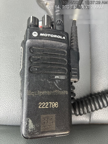 2022 MOTOROLA XPR3300E