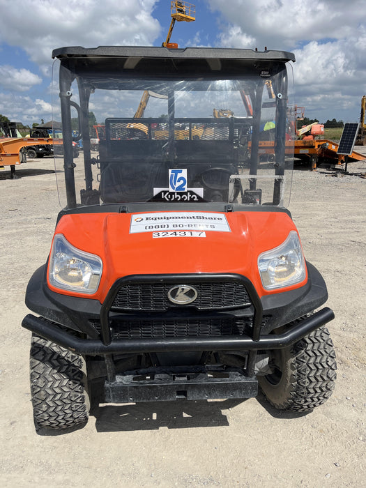 2023 Kubota RTV-X1140W-H 4WD, LED Strobe, Windshield Acrylic Clear, Plastic Canopy, Wire Harness Kit, Backup Alarm