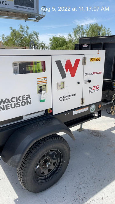 2022 WACKER NEUSON G25