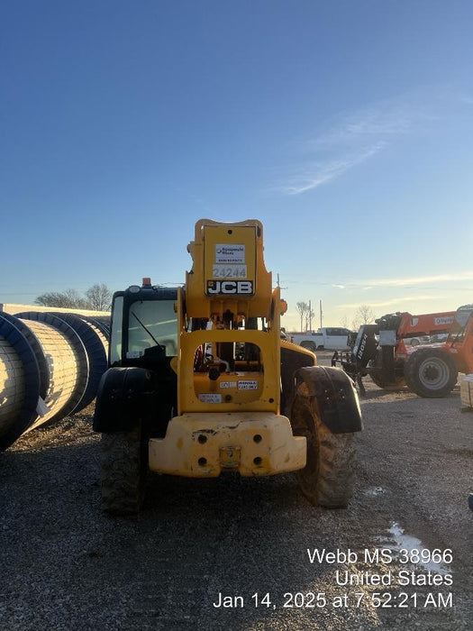 2019 JCB 512-56 JCB 512-56 Enclosed Cab, 109 HP, Solid Tires, Worklights, Beacon, Aux Hydraulics, Lifting Eye