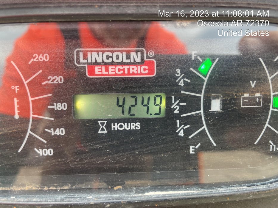 2021 Lincoln Electric Vantage 549X Ready Pak 3, ORANGE (includes trailer, cable rack, fender light kit)