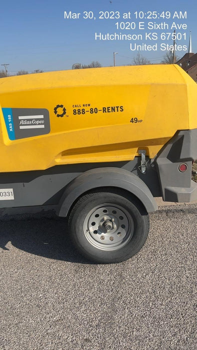 2022 ATLAS COPCO XAS188 CWK