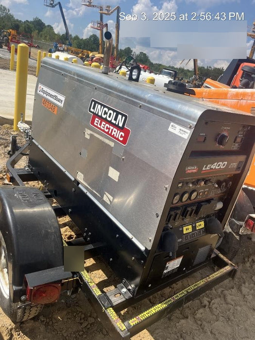 2024 Lincoln Electric LE400 Kubota V1505, Trlr, Cable Rack, Light Kit, ES Decals, T3