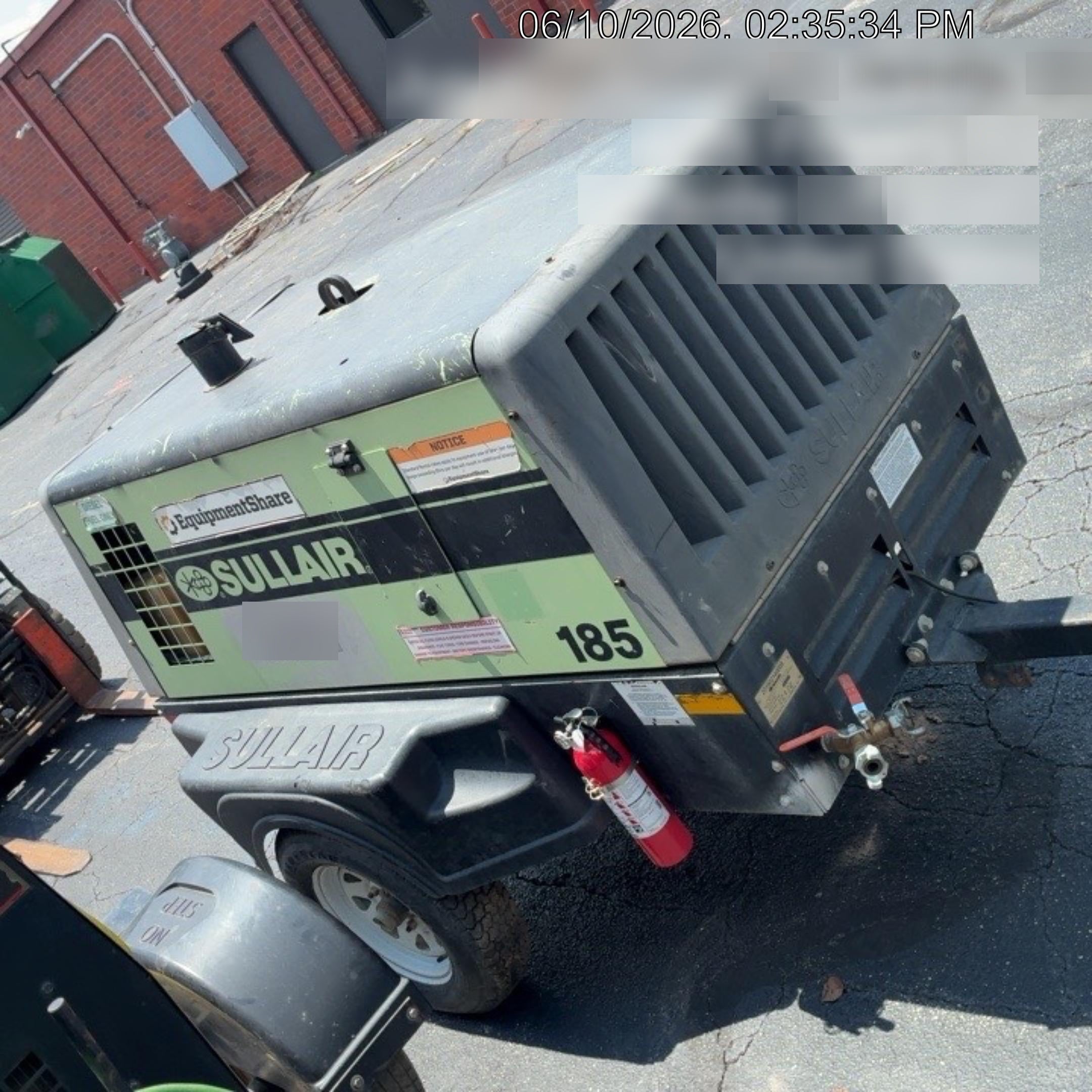 2019 SULLAIR 185D-DPQ KU4F