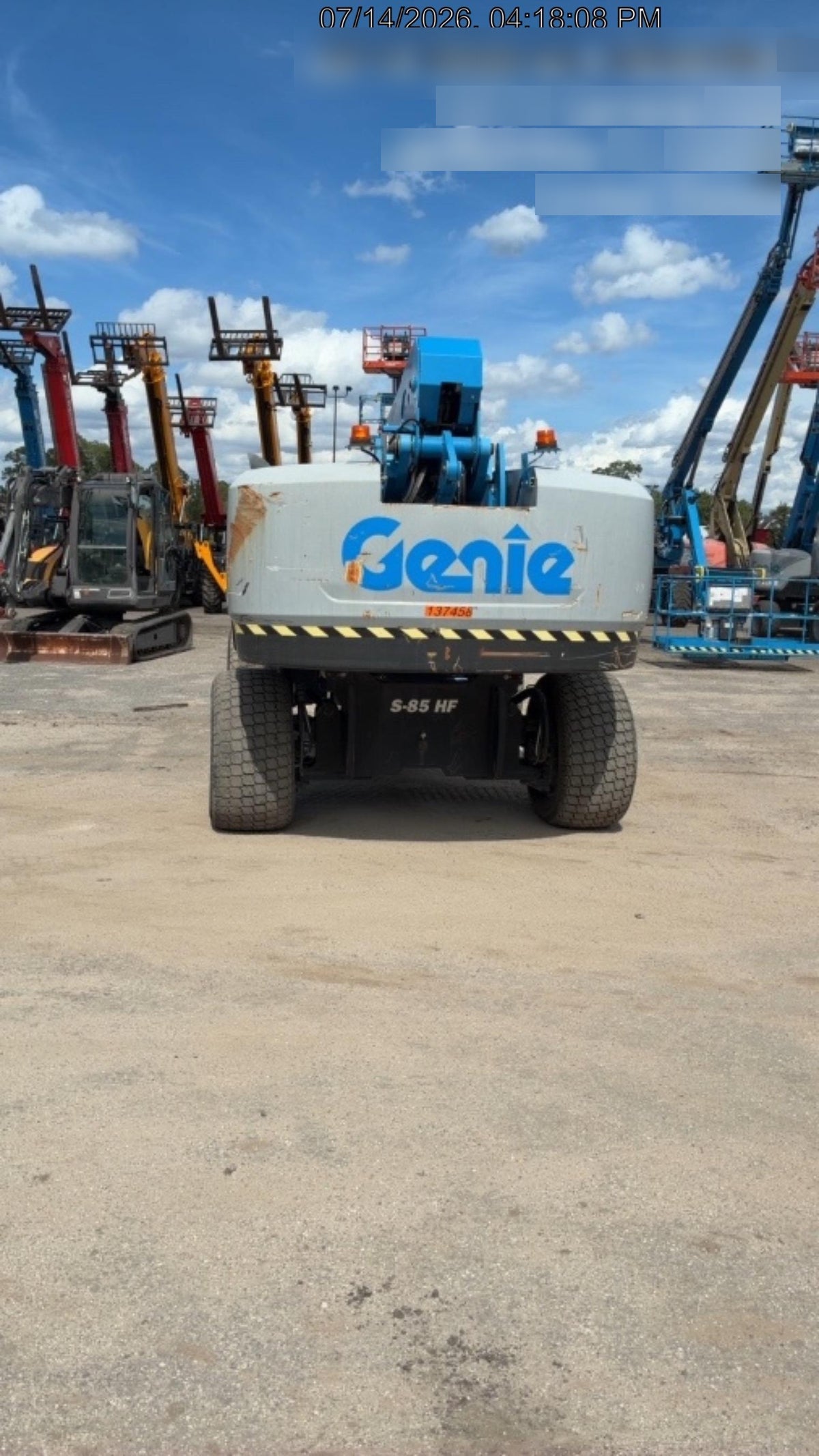 2021 GENIE S-85 HF