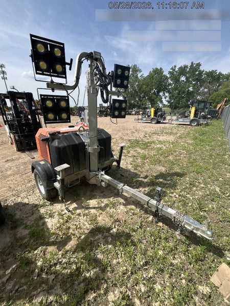 2024 Wanco WLTT-4MM4K Diesel, Deep Sea Controller, Shore Power Plug, Auto Start, (4) 350W LED Floodlights, 4kW Generator, 60 Gal Fuel Tank, 2" Ball, T3