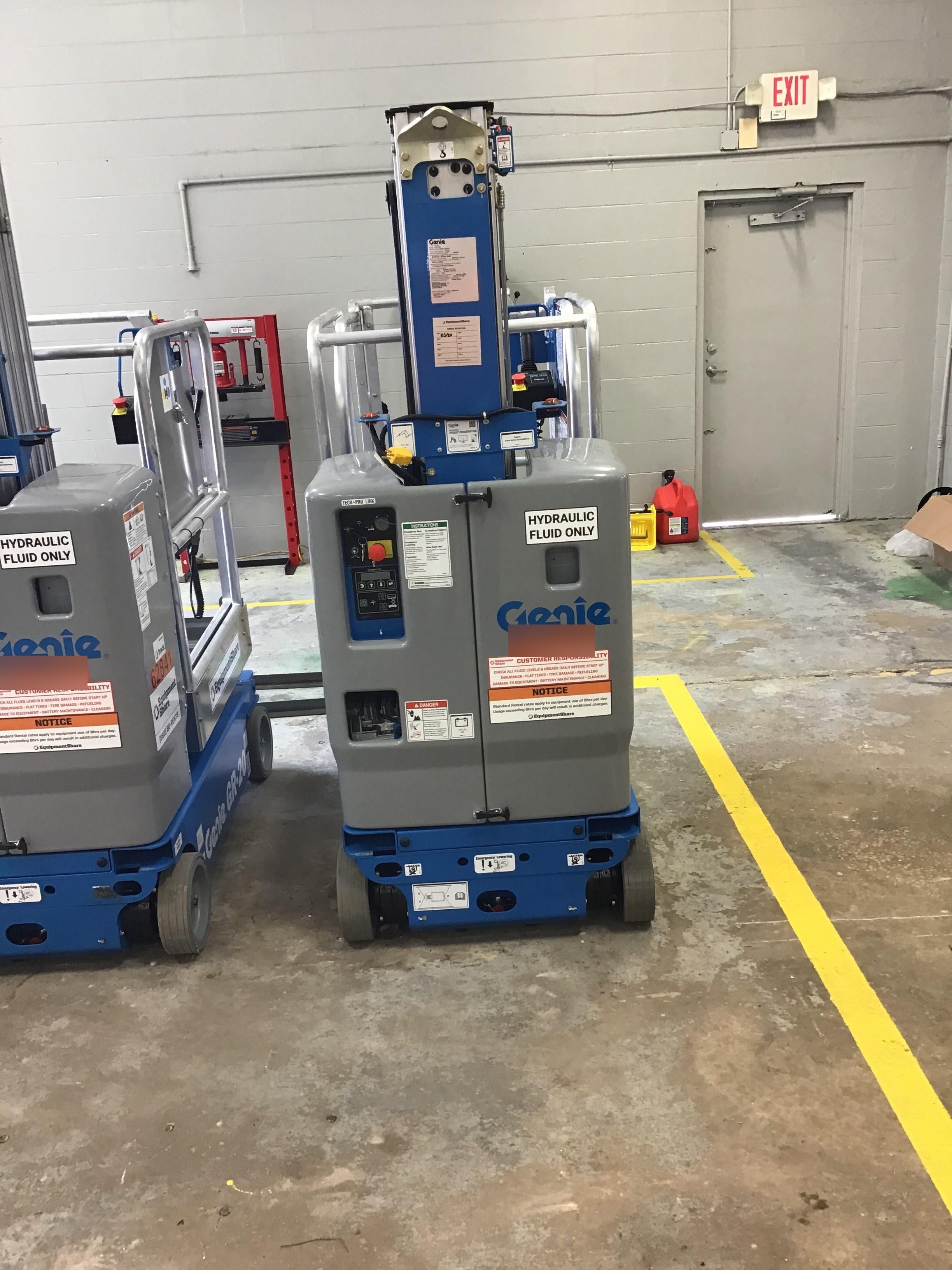 2019 GENIE GR-20