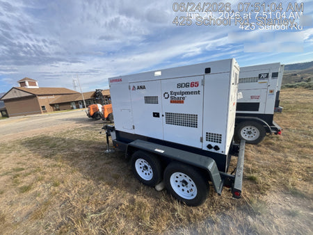 2023 Generac MLT2 Diesel, Flex Switch 120V Input, Powerzone Controller, (4) 320W LED Lights, 4kW Generator, 39.9 Gal Fuel Tank, 2" Ball, T3
