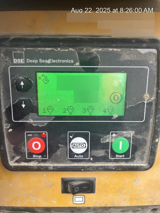 Allmand NLV3GR (4) LED Light Fixture 350W, 23' Vertical Mast, 3kW Prime, Towable, Deep Sea L401, Leveling Jacks, Yanmar T4F 5.8hp