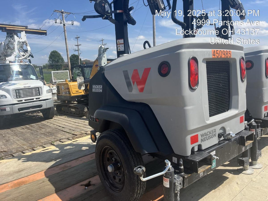 2024 Wacker Neuson LTT4 Diesel, Kohler KDW702, Deep Sea Controller, Auto Start, LED 320W, Bypass Outlet, T3