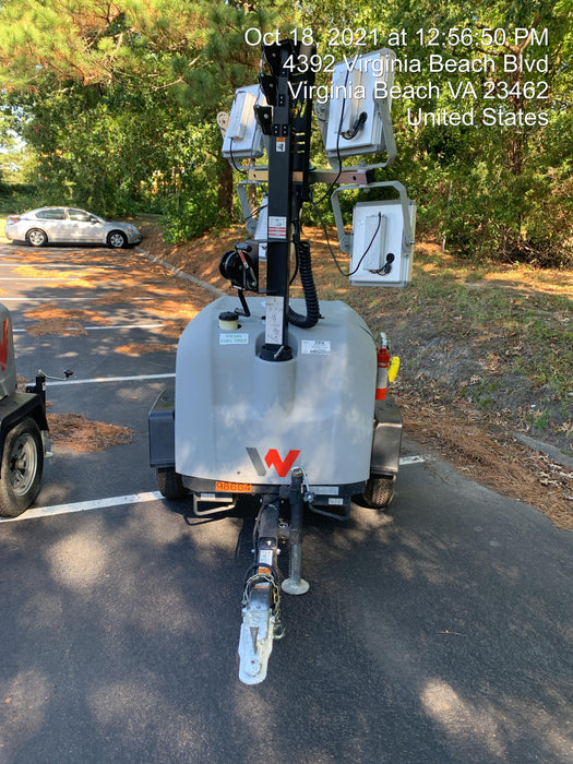 2020 Wacker Neuson LTV6K LTV6K-METAL HALIDE LIGHT TOWER 60HZ KUBOTA LED 300