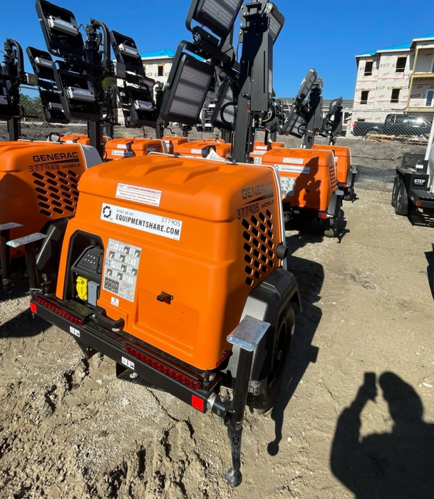 2023 Generac MLT2 Diesel, Flex Switch 120V Input, Powerzone Controller, 
(4) 320W LED Lights, 4kW Generator, 39.9 Gal Fuel Tank, 2" Ball, T3