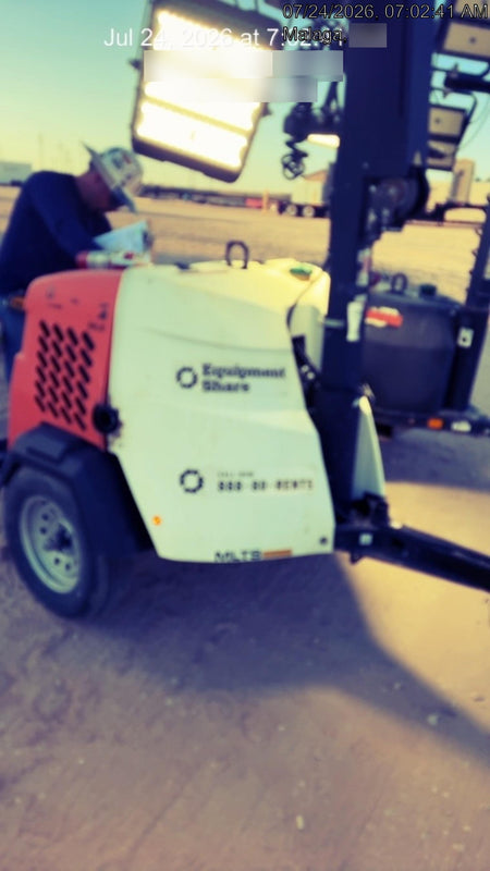 2023 Generac MLT2 Diesel, Flex Switch 120V Input, Powerzone Controller, (4) 320W LED Lights, 4kW Generator, 39.9 Gal Fuel Tank, 2" Ball, T3