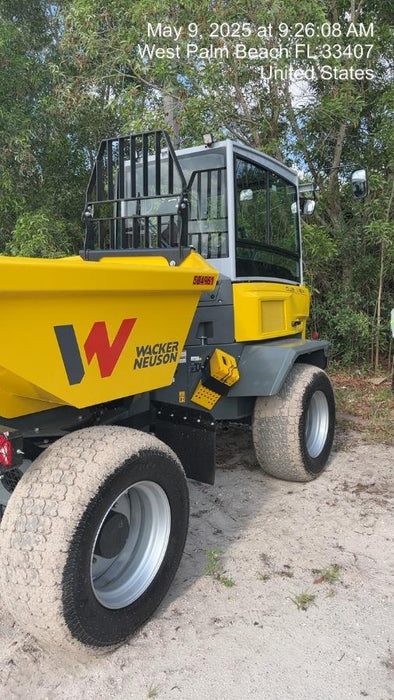 2025 WACKER NEUSON DV605 Cab Turf Tires