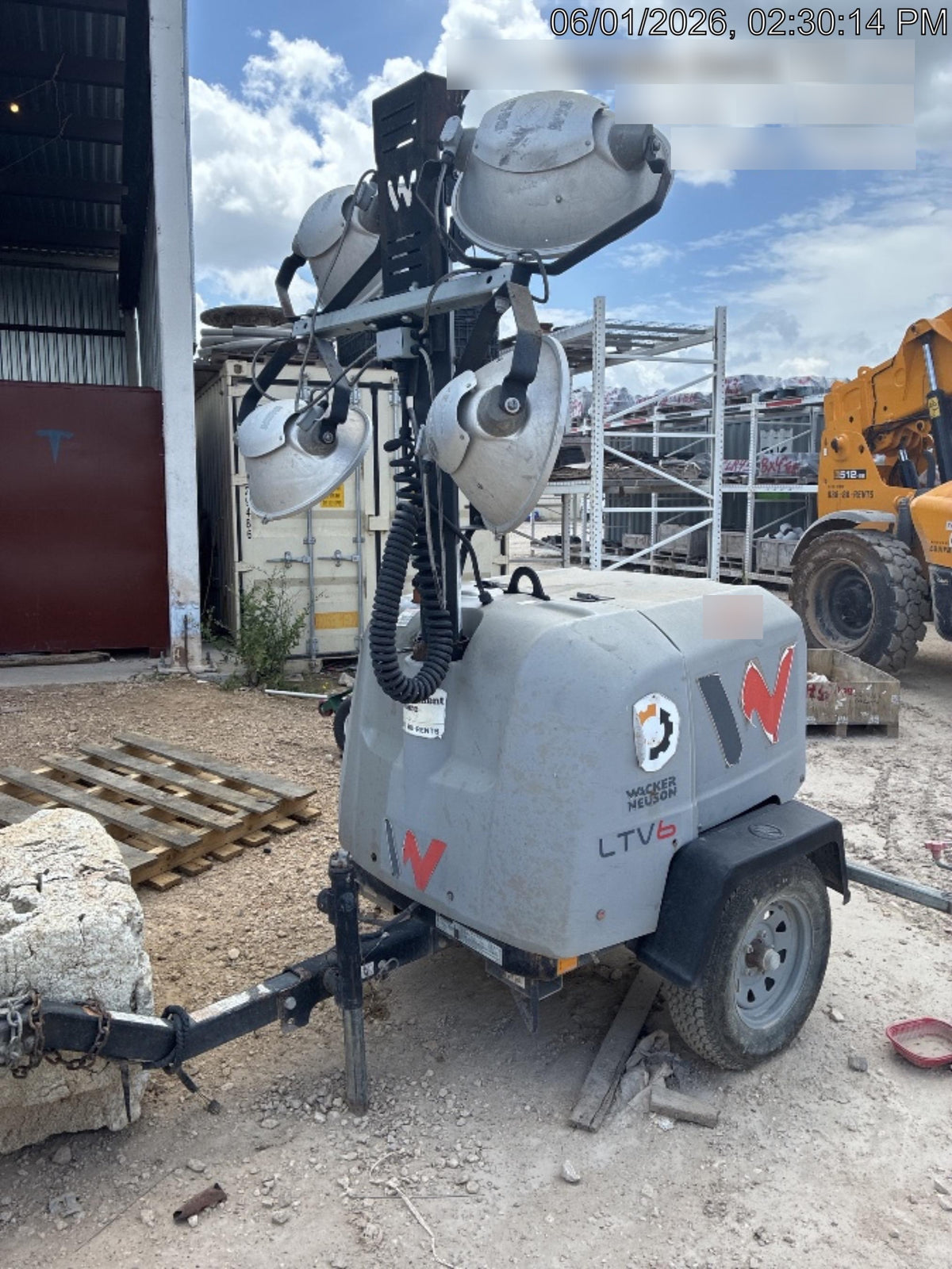 2019 Wacker Neuson LTV6L-MH Standard Options, ES Track Hardware, Fuel Level Sensor