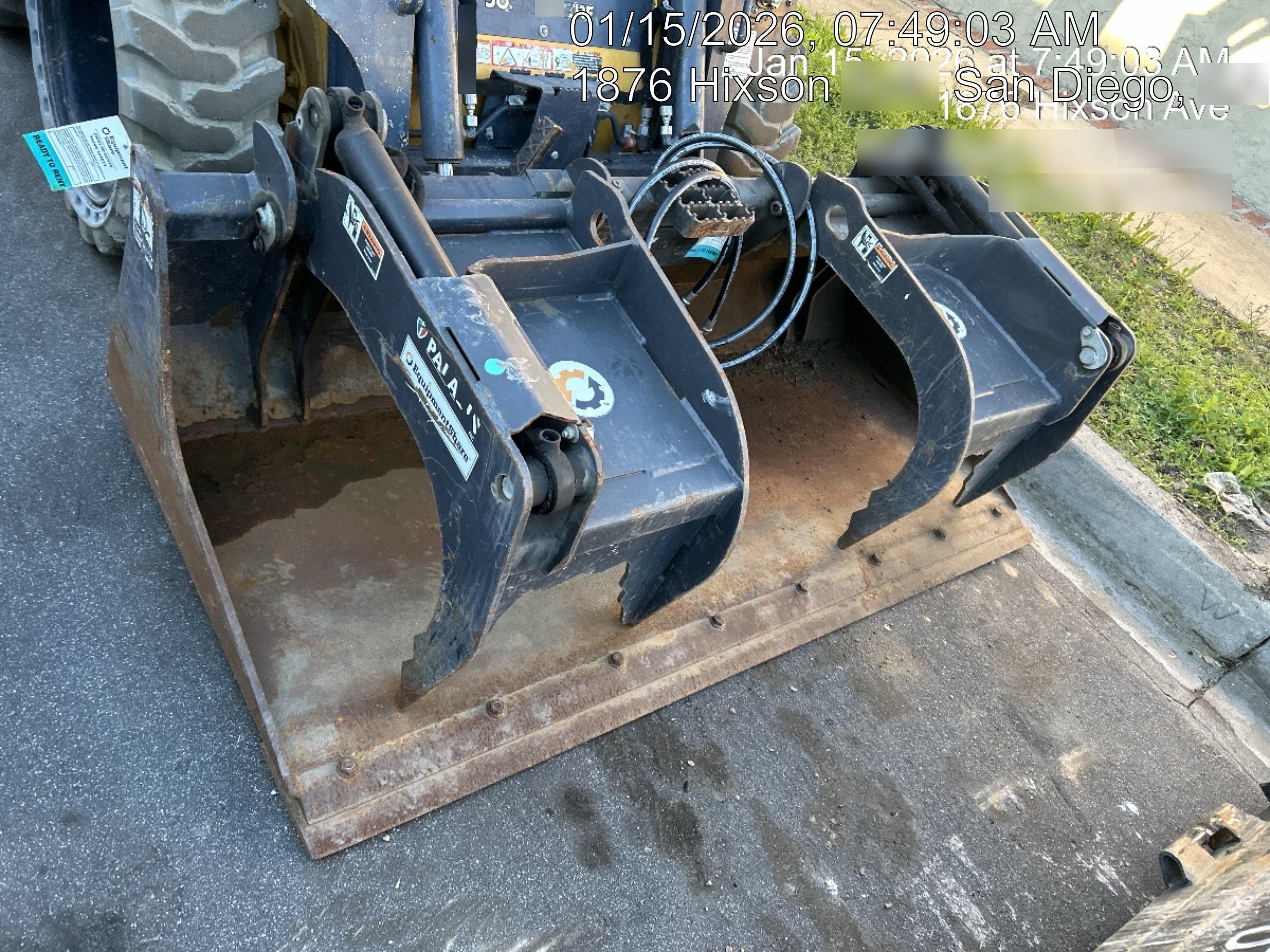 2021 PALADIN UTILITY GRAPPLE 11876-0022