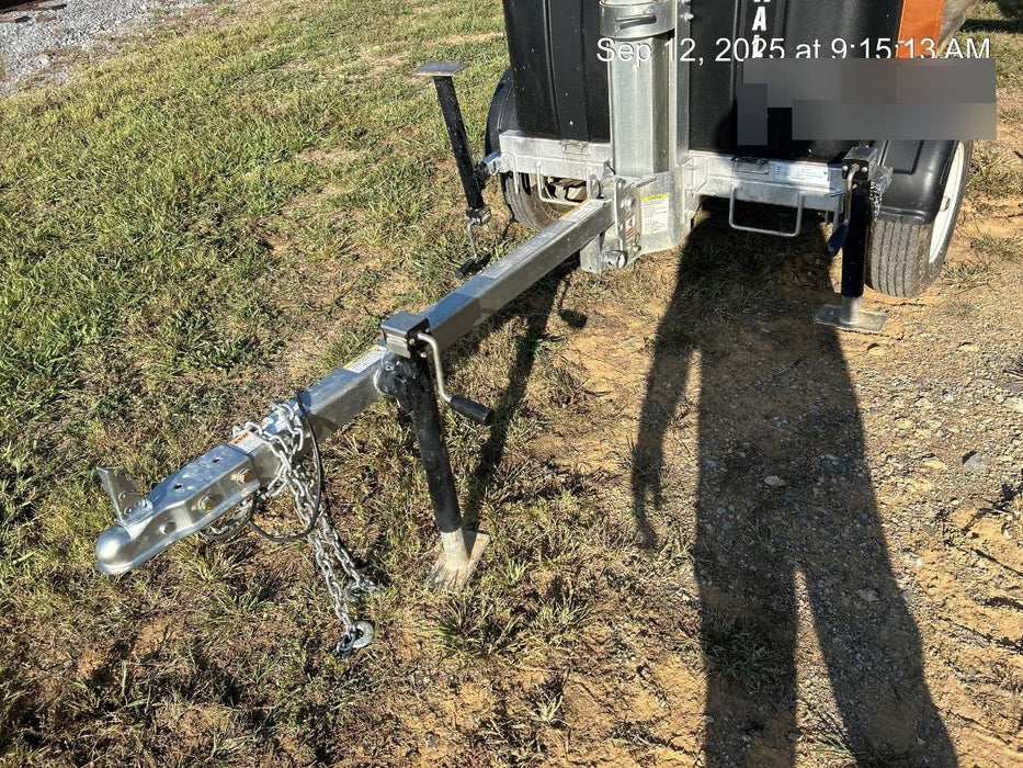 2025 Wanco WLTT-4MM4K Diesel, Mitsubishi L2E, 9.0HP @1800 rpm, Deep Sea Controller, Shore Power Plug, Auto Start, (4) 350W LED Floodlights, 4kW Generator, 60 Gal Fuel Tank, 2" Ball, T3